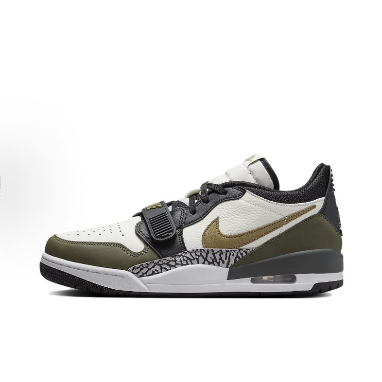 Jordan Legacy 312 Low 时尚舒适百搭 低帮 复古篮球鞋 男款 白绿