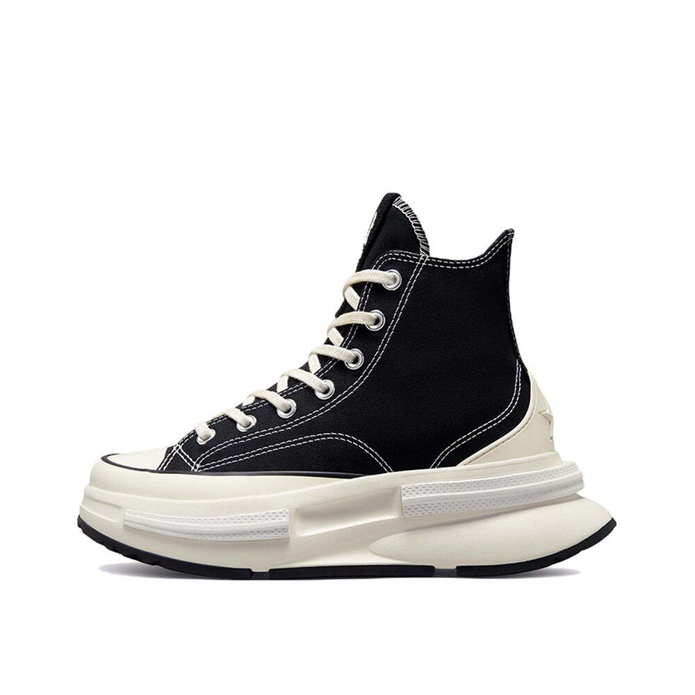 Converse 帆布鞋 高帮 厚底 耐磨 时尚潮流街头 四季通用