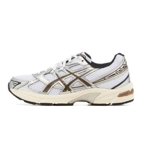 【攀登】 Asics 跑步鞋 低帮 耐磨 织物橡胶 白色 男