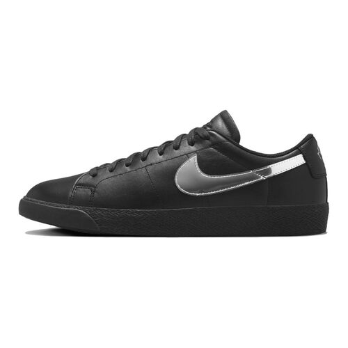 【攀登】 Nike 板鞋 防滑耐磨 四季通用 黑色 圆头 平跟 低帮