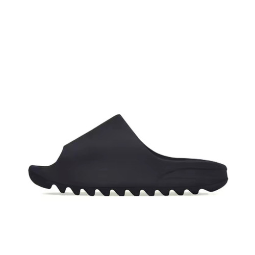 adidas originals Yeezy Slide 潮流 EVA一字拖鞋 男女同款 黑色