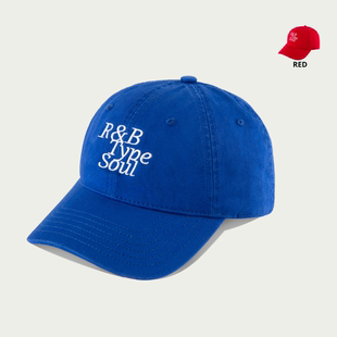 Soul」纯棉刺绣弯檐软顶棒球帽鸭舌帽子 Type Narwal Music「R&B