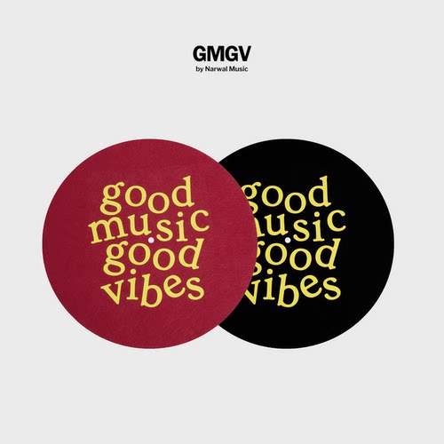GMGV12寸防滑抗静电黑胶唱片垫