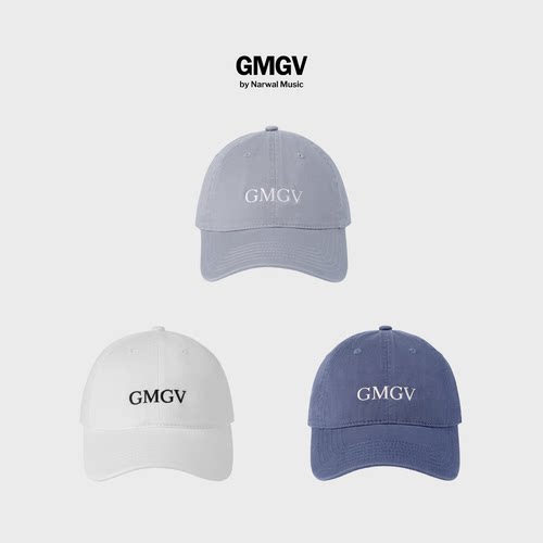 GMGV经典字标刺绣纯棉遮阳棒球帽