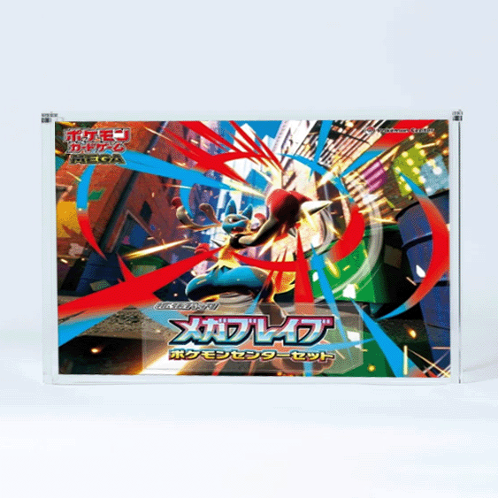 KD 宝可梦亚克力收纳盒 Mega Brave M1L M1S Center 磁吸保护盒