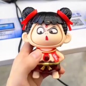 哪吒按压表情变脸玩具按压哪吒玩具摆件魔童挂件闹海摆件创意