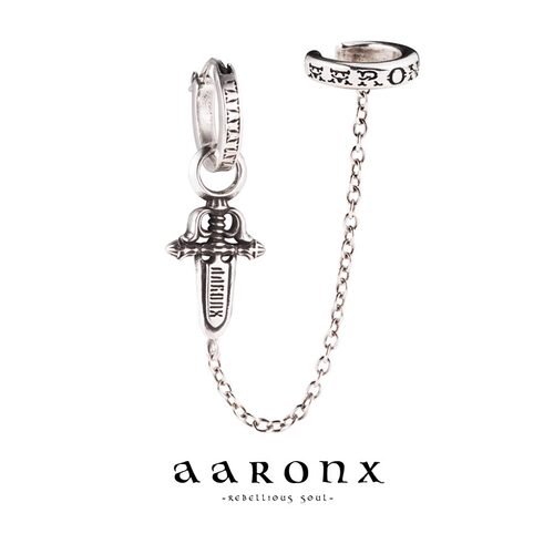 耳饰耳钉AARONXS925纯银