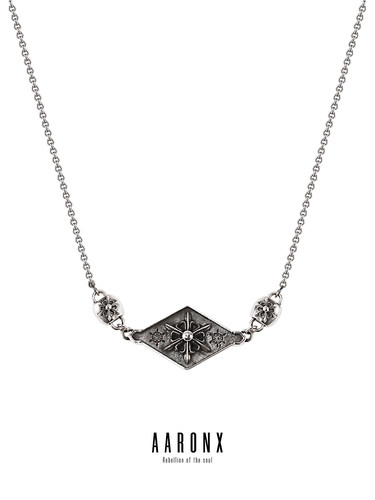 AARONX925银复古项链