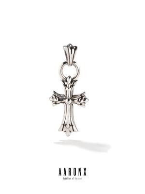 AARONX通用925银十字架吊坠