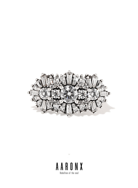 AARONX925银原创轻奢戒指