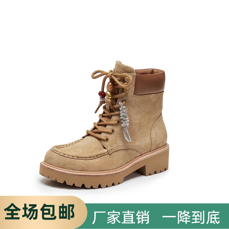 撤柜同款女鞋25新款沙漠