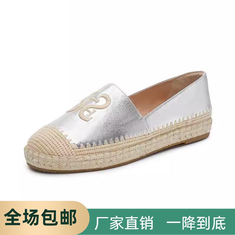 商场同款2025春季新款大麦鞋渔夫鞋休闲平底懒人女单鞋9UA34AA5