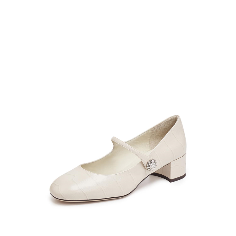 同款2025新款玛丽法式单鞋复古玛丽珍鞋浅口女单鞋小皮鞋EGR01CQ5