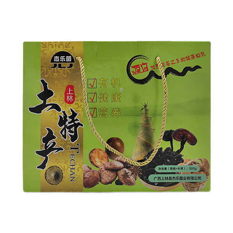 杰乐菌香菇木耳农产品干货食用肉厚农家蘑菇营养菌菇精选送礼盒装
