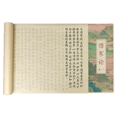 伤寒论小楷毛笔临摹软笔练字帖