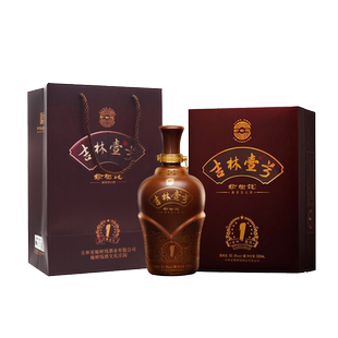 榆树钱旗舰店50.8度吉林壹号500ml粮食一号酒送礼盒东北特产