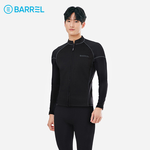 韩国BARREL潜水服男1mm冲浪湿衣长袖氯丁橡胶浮潜水母服防寒泳衣