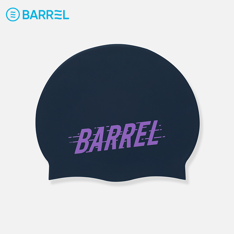 Barrel印花硅胶泳帽男女通用