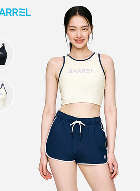 韩国BARREL冲浪潜水分体泳衣女运动胸衣游泳内衣海边度假温泉2025