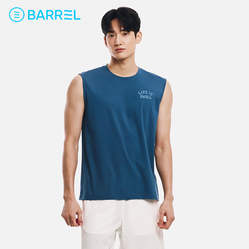 BARREL男士无袖宽松运动冲浪衣