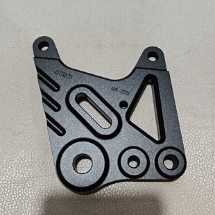 QT雪利二级传动中置电机专用CNC螃码 直上表面喷砂阳极 质感强
