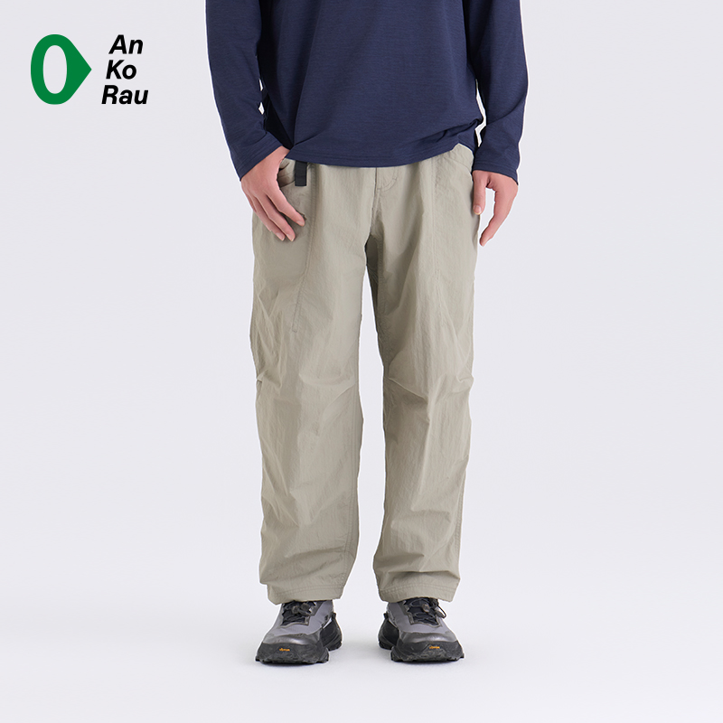 安高若户外徒步骑行露营直筒长裤