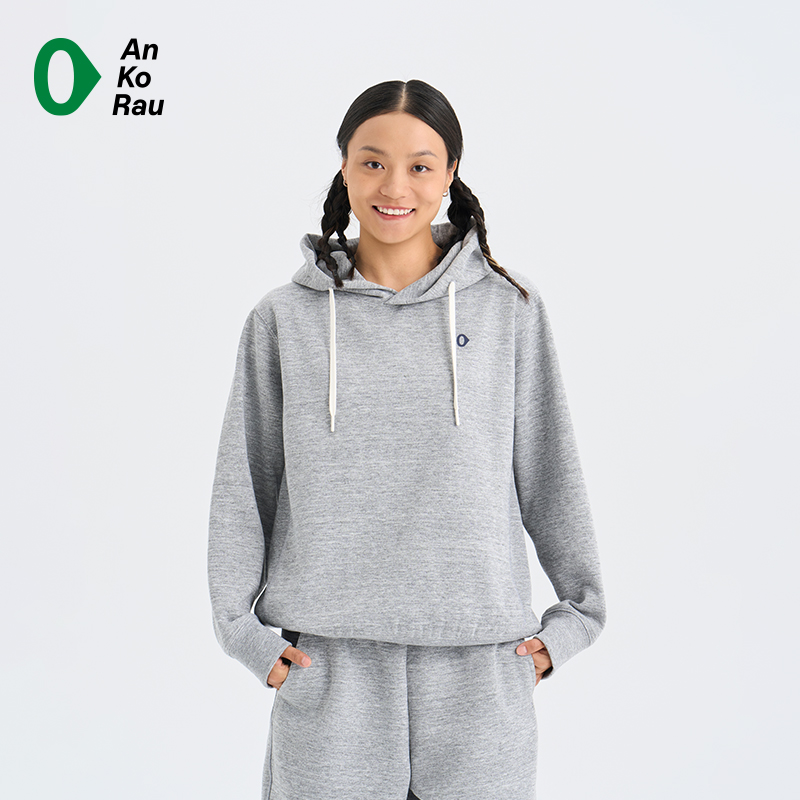 安高若旅行磨毛保暖针织运动卫衣