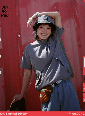 G0 女秋季户外徒步防泼水防风轻量保暖卫衣*Octa | AnKoRau安高若