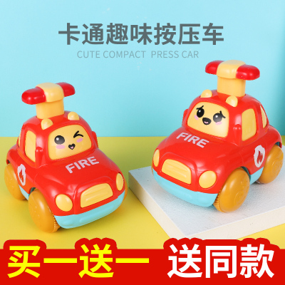 国产汽车男女回力滑行按压益智玩