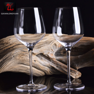 源头产地人工吹制水晶玻璃波尔多高脚杯红酒杯酒吧家用会所酒具