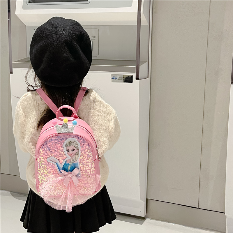 艾莎公主儿童背包幼儿园双肩包