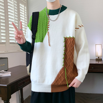 13秋冬季宽松针织线衣毛衣打底衫
