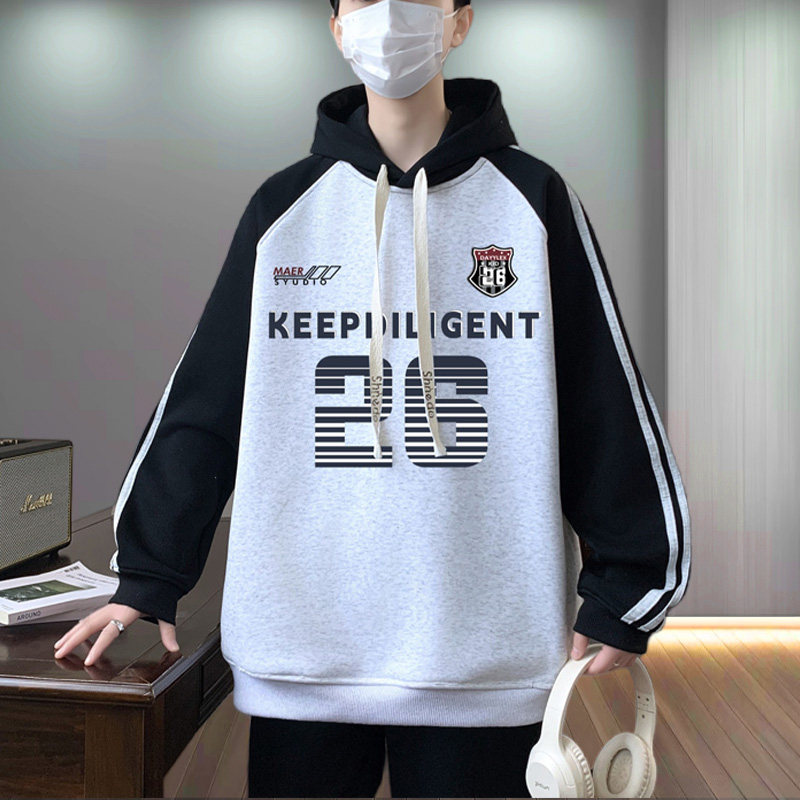 13岁男孩春季卫衣12初中学生14长袖t恤15大童青少年纯棉连帽上衣,男装,卫衣,淘宝优惠券,粉丝福利购,淘宝优惠卷