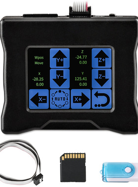 小型CNC雕刻机脱机控制器CNC3轴3018PROmax手控木雕雕铣机