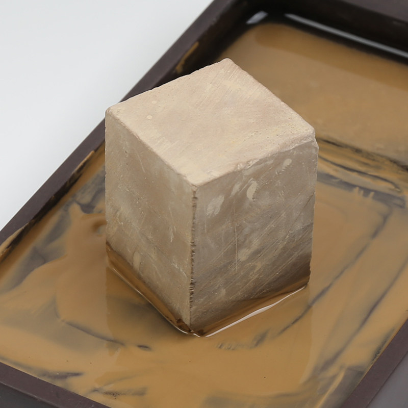 开砚台用的泥砥石磨石  砚台打磨开锋去蜡清洗砚台泥石头 单块