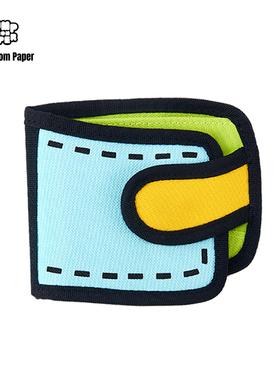 JumpFromPaper钱包女款女士卡包零钱包钱夹皮夹短款二次元2d短夹