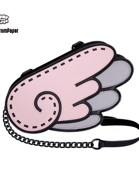 JumpFromPaper天使之翼单肩包二次元漫画斜挎包女款JFP送女生礼物