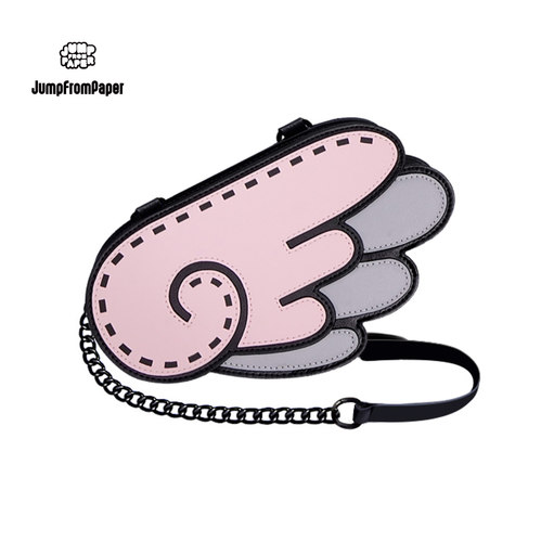 JumpFromPaper天使之翼单肩包二次元漫画斜挎包女款JFP送女生礼物