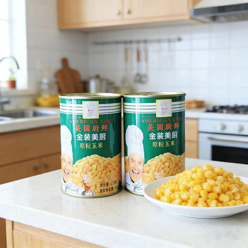 香甜玉米水果玉米粒罐头