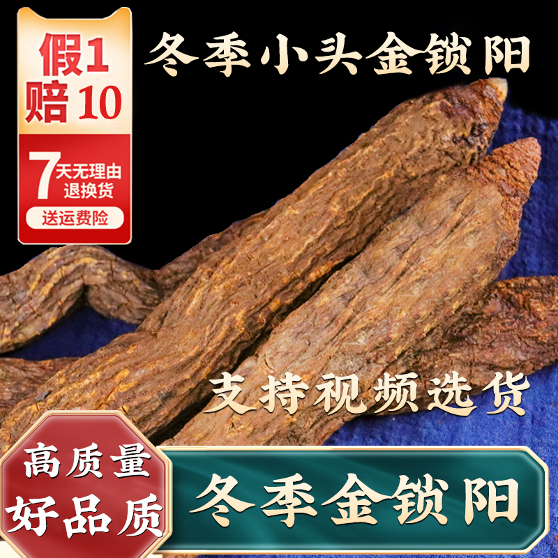 冬季小头金锁阳整根500g内蒙阿拉善肉苁蓉正品旗舰店