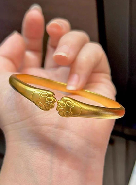 猫爪手镯女款轻奢小众精致高级感手环2025年新款手饰