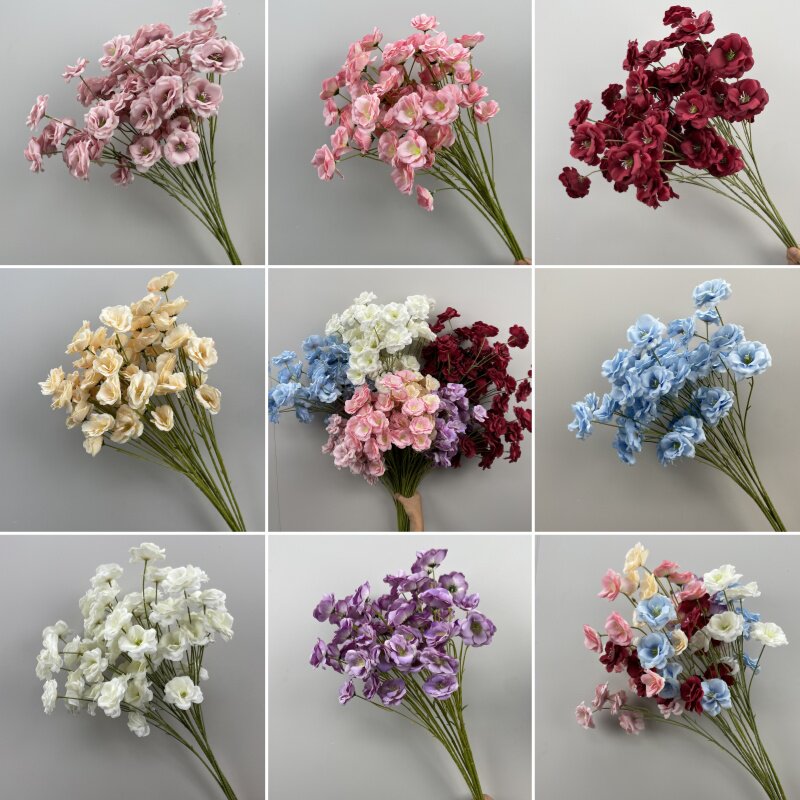 仿真绢花路引花排装饰插花婚礼堂