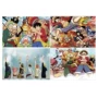 Ins One Piece Vải treo tường Vải nền Insestry Anime Wall Rèm Phòng Trang trí phòng Gió Net Sắp xếp màu đỏ - Tapestry thảm treo tường mandala