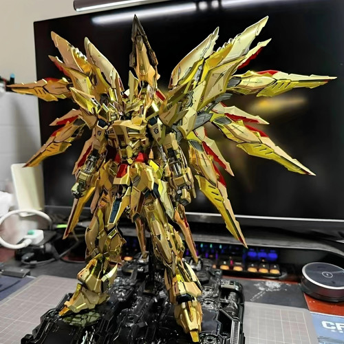 模寿高达机甲三国赵云吕布马超MG模型国模手办摩动核拼装盲盒玩具