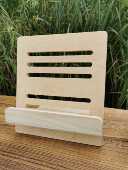 古琴谱架 乐谱架 桌面谱架便捷式 木质折叠式 实木读书架