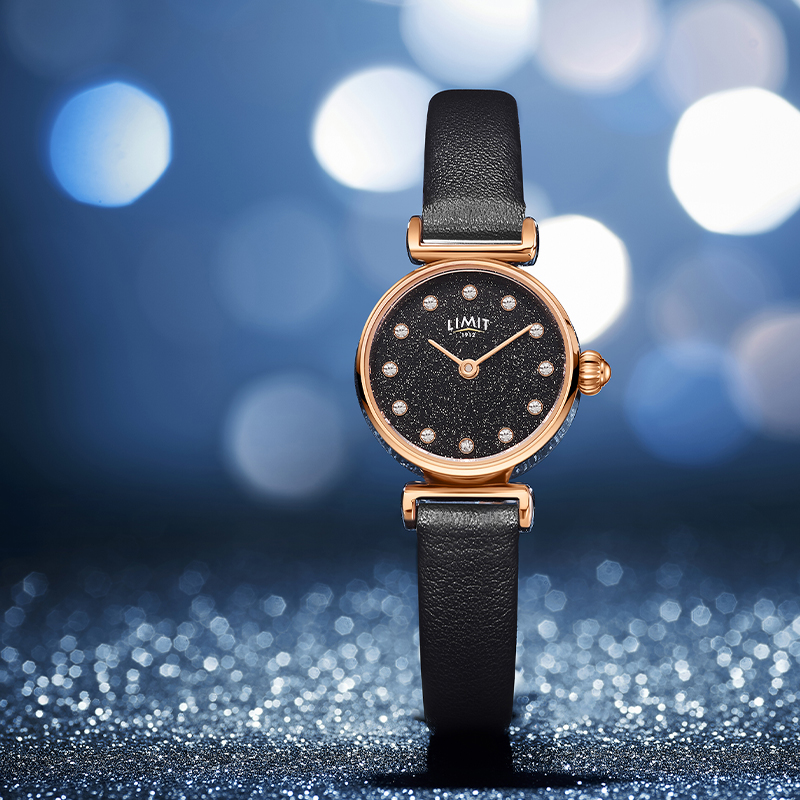 满天星LIMIT细带石英简约手表