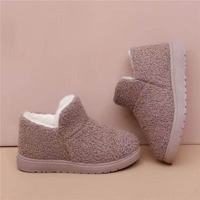 新款雪地冬季加绒保暖脚蹬妈妈鞋女士棉鞋羊毛鞋加厚室内室外防滑,女鞋,棉鞋,淘宝优惠券,粉丝福利购,淘宝优惠卷