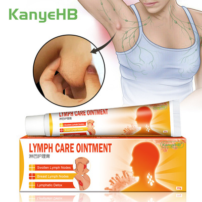 KanyeHB 淋巴膏 腋下颈部淋巴膏 Wish 亚马逊Joom  temu