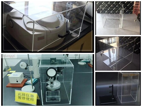 亚克力仪器罩天平罩显微镜罩有机玻璃实验室仪器防护罩器械防尘罩
