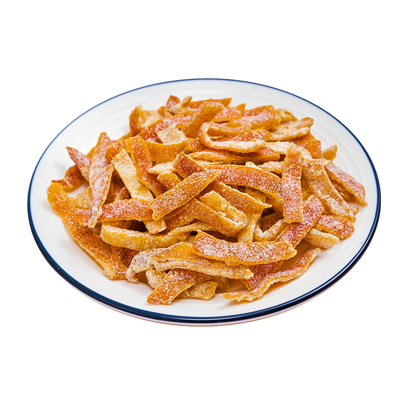 盐津陈皮九制500g罐装即食